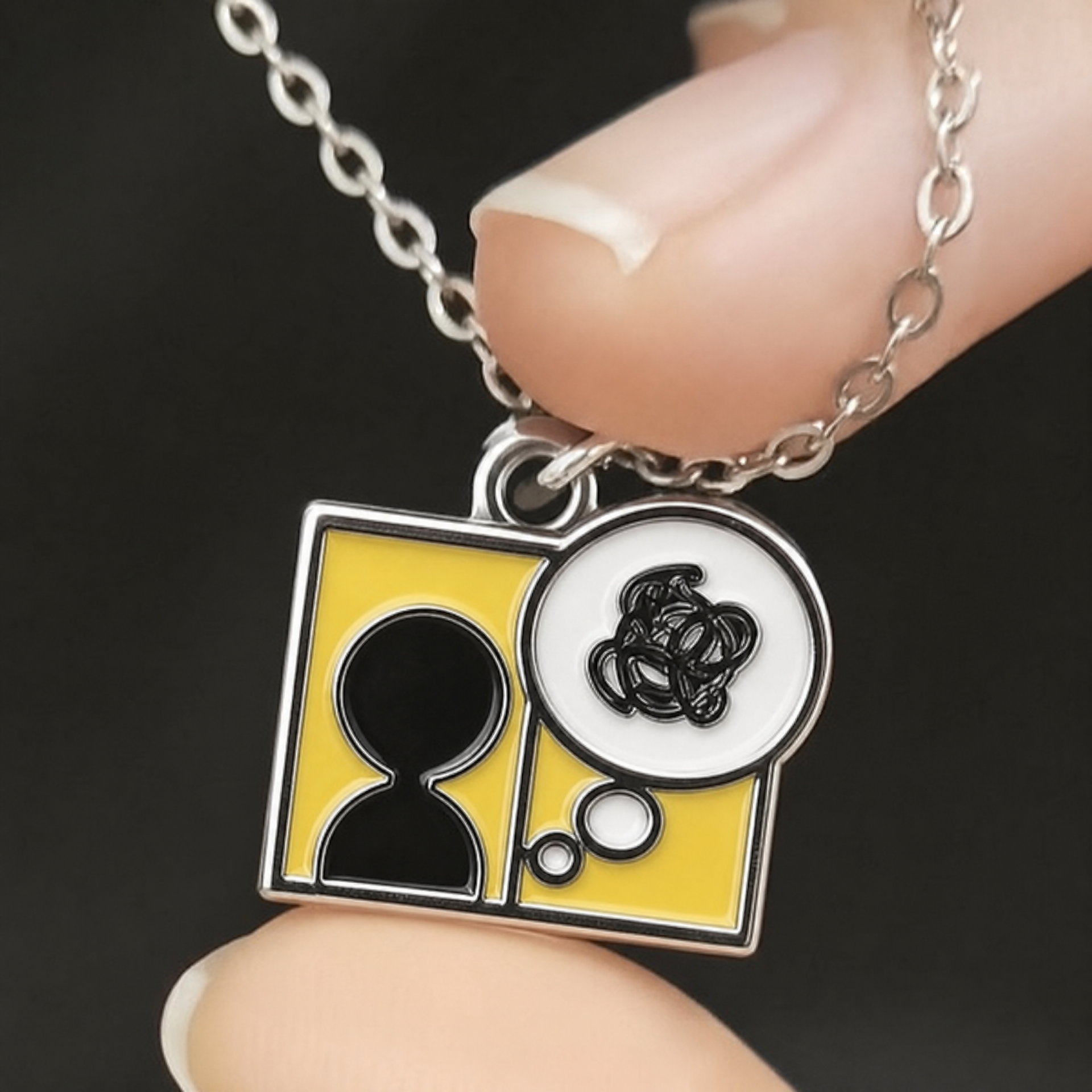 Mii Trouble Mood Window Pendant